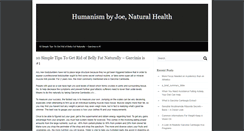 Desktop Screenshot of humanismbyjoe.com